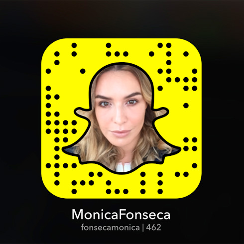 Snapchat Mónica Fonseca